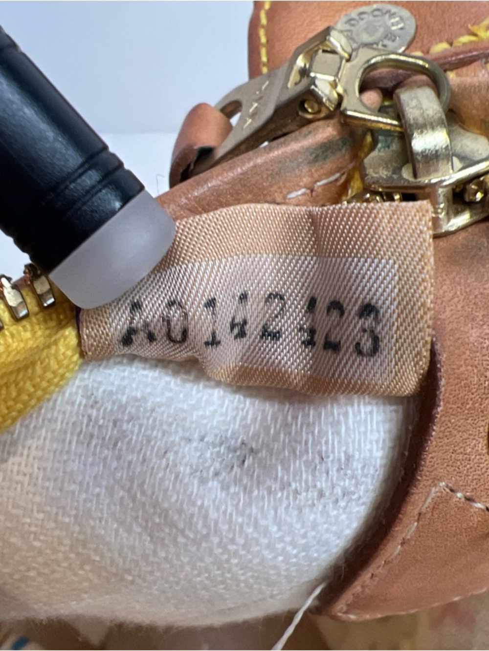 Dooney Bourke Women's Vintage Y2k Rainbow Monogram Serial No. A0142423 - Picture 11 of 15
